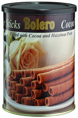 Bolero Cocoa Wafers Tin